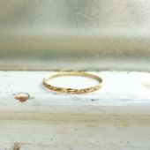 K18S[hɍ׃OFfB[XW1mm  Gold Ring