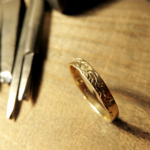 K18S[h蕽łOFYW3mm Gold Ring